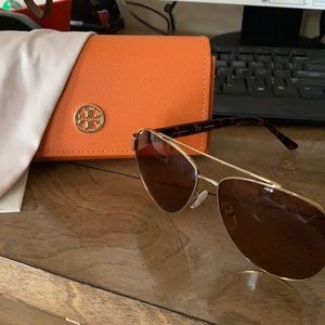 Tory Burch Aviator Sunglasses